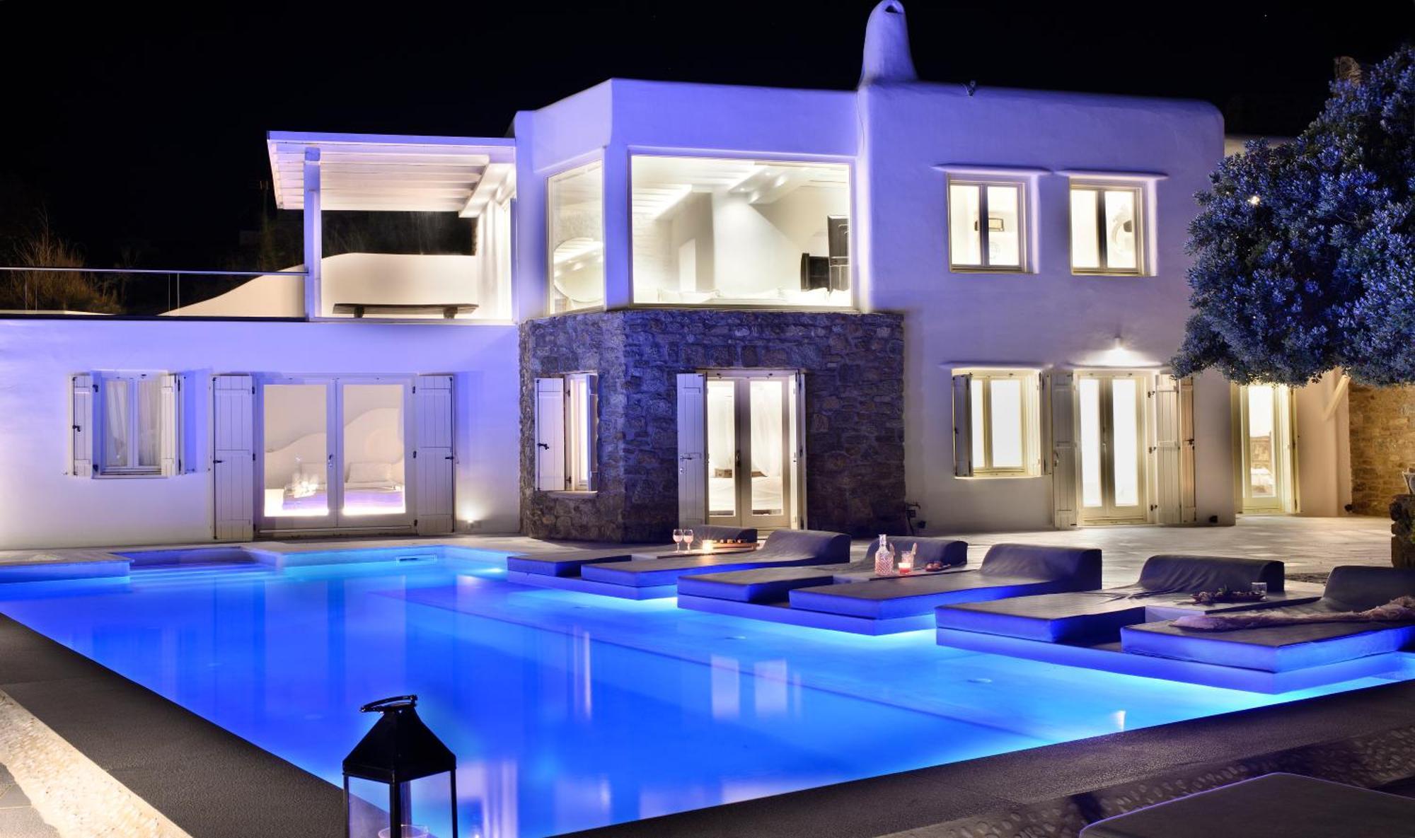 Mykonos Dream Villas Фтелия Экстерьер фото