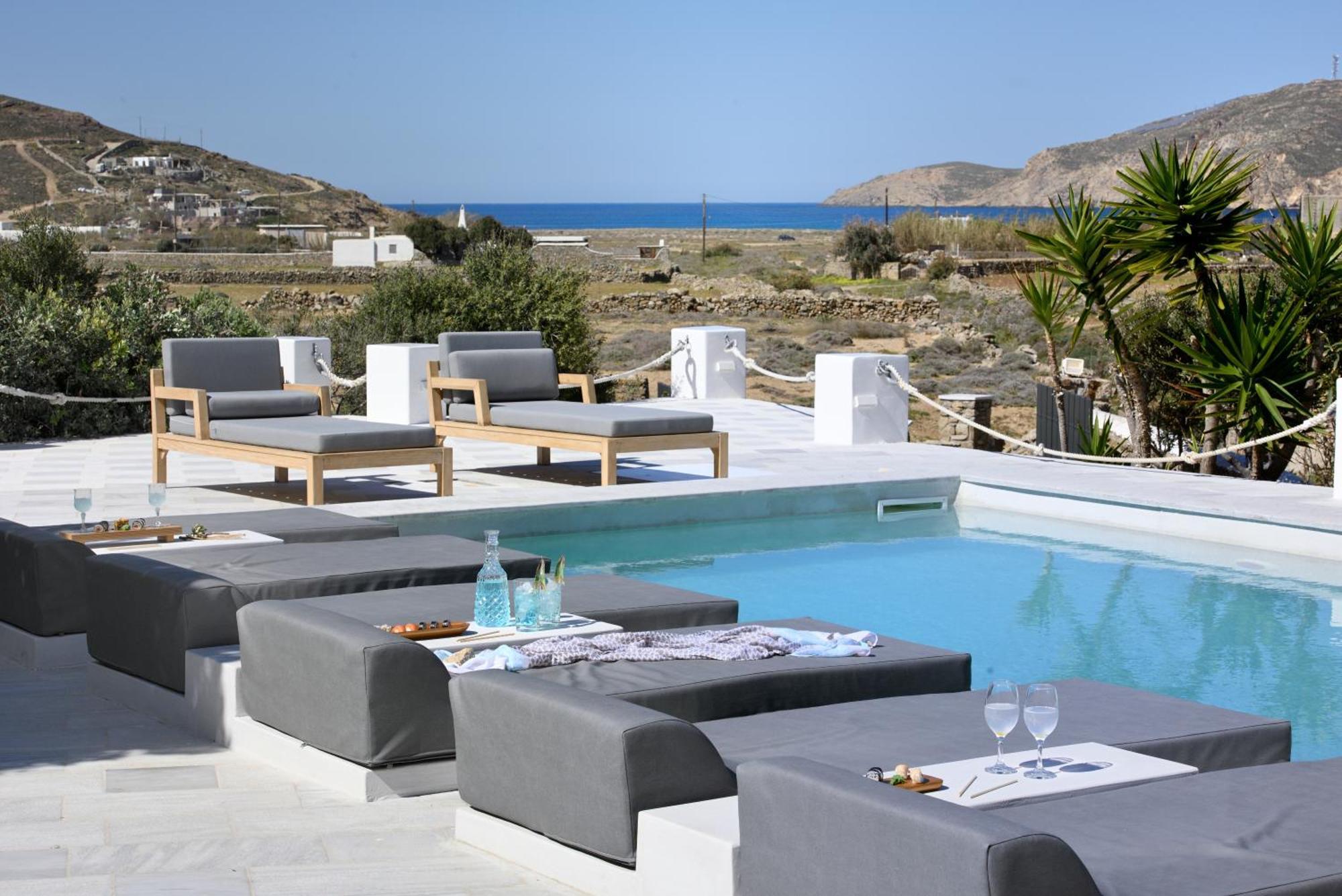 Mykonos Dream Villas Фтелия Экстерьер фото