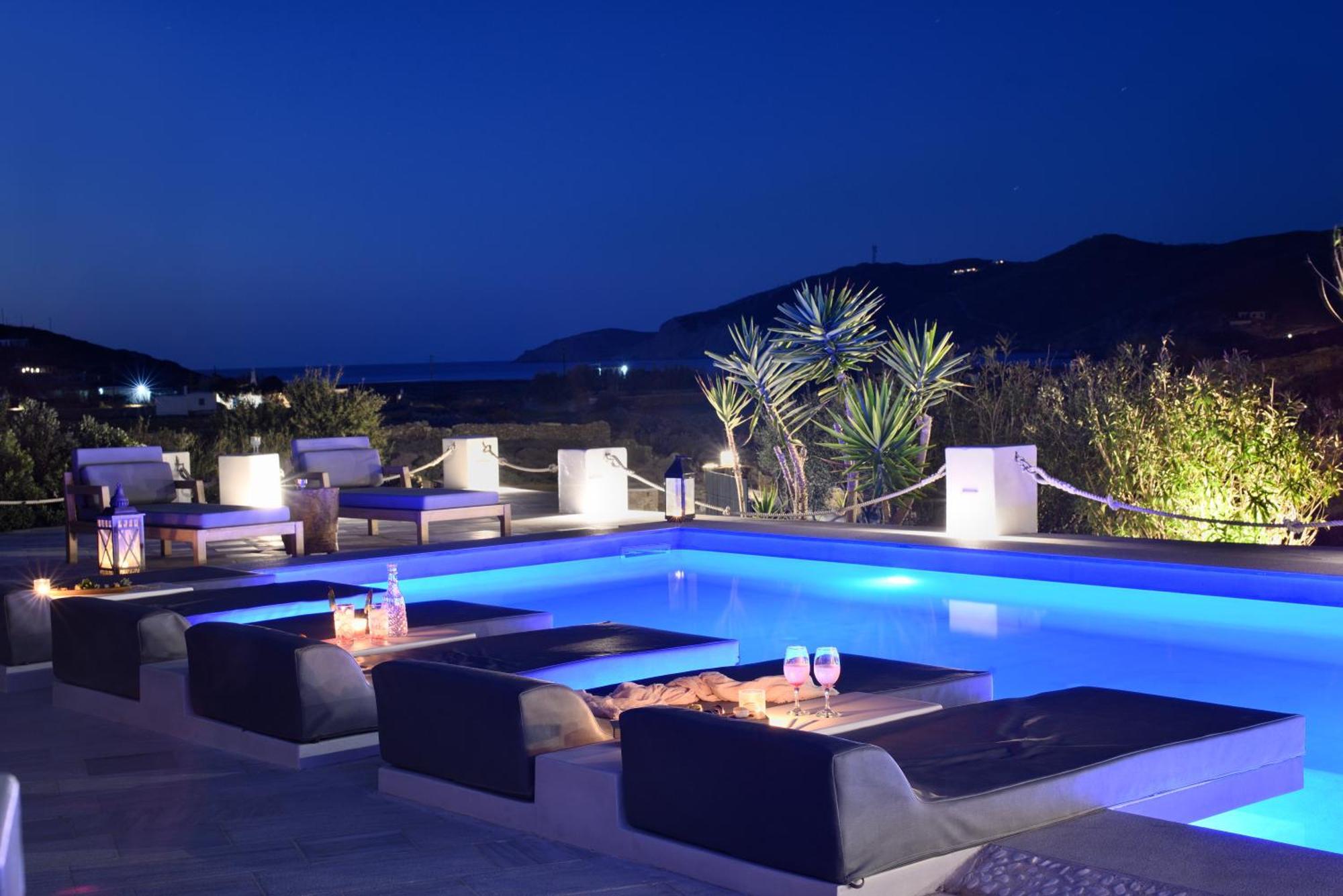 Mykonos Dream Villas Фтелия Экстерьер фото