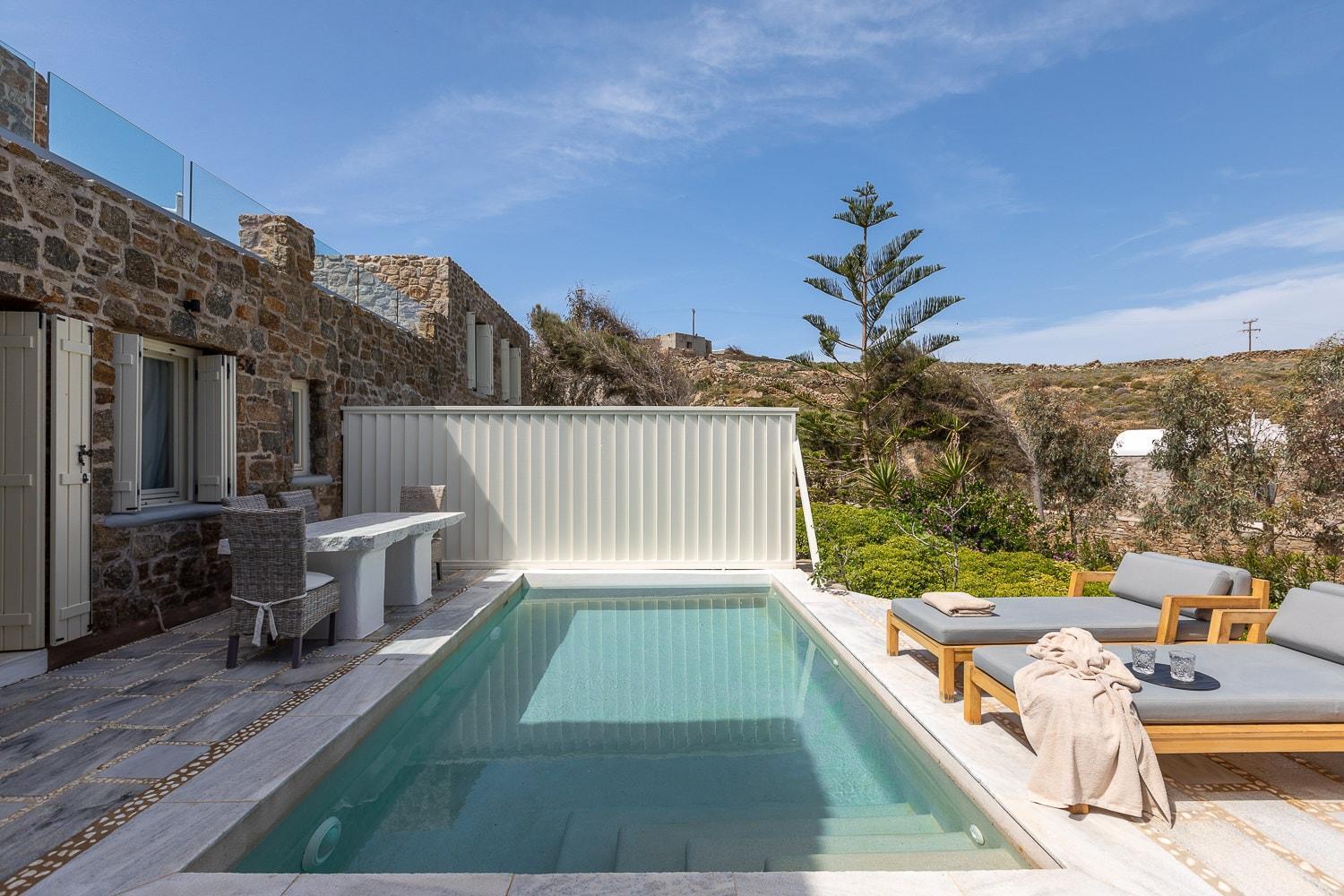 Mykonos Dream Villas Фтелия Номер фото